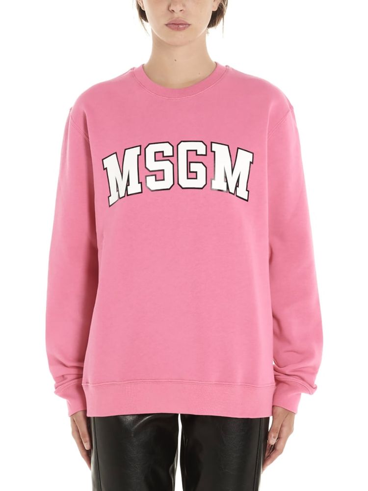Свитшот msgm розовый и желтый
