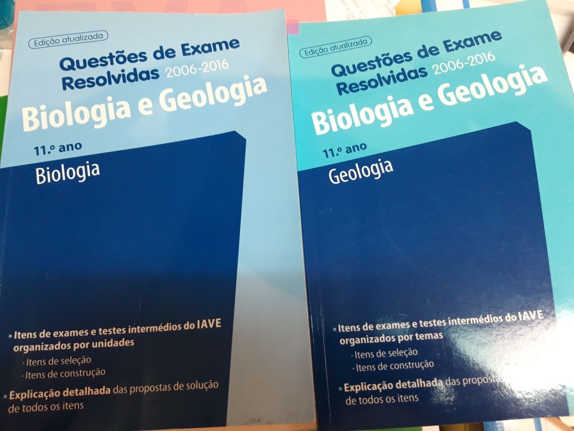 Livros Exames Biologia e Geologia 11o Ano