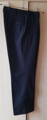 Czarne spodnie do munduru wyjściowego - całoroczne - 86/182