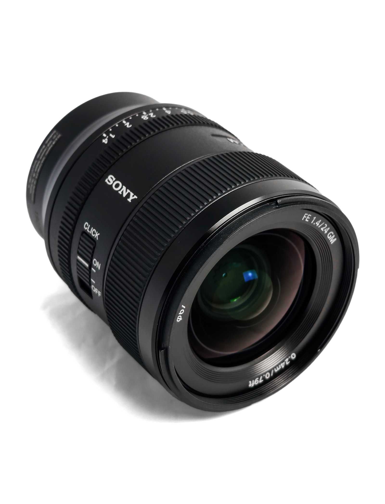 Obiektyw Sony FE 24 mm f/1.4 GM + osłona i etui | Jak nowy!