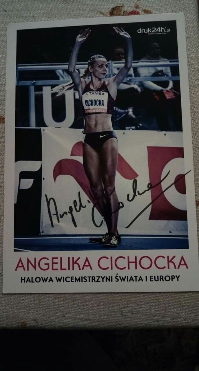 Angelika Cichocka - autograf