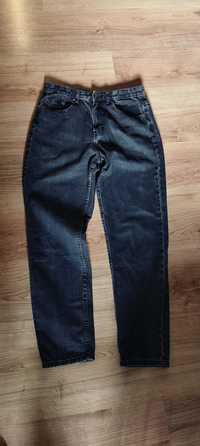 Sinsay spodnie jeansowe czarne S/M