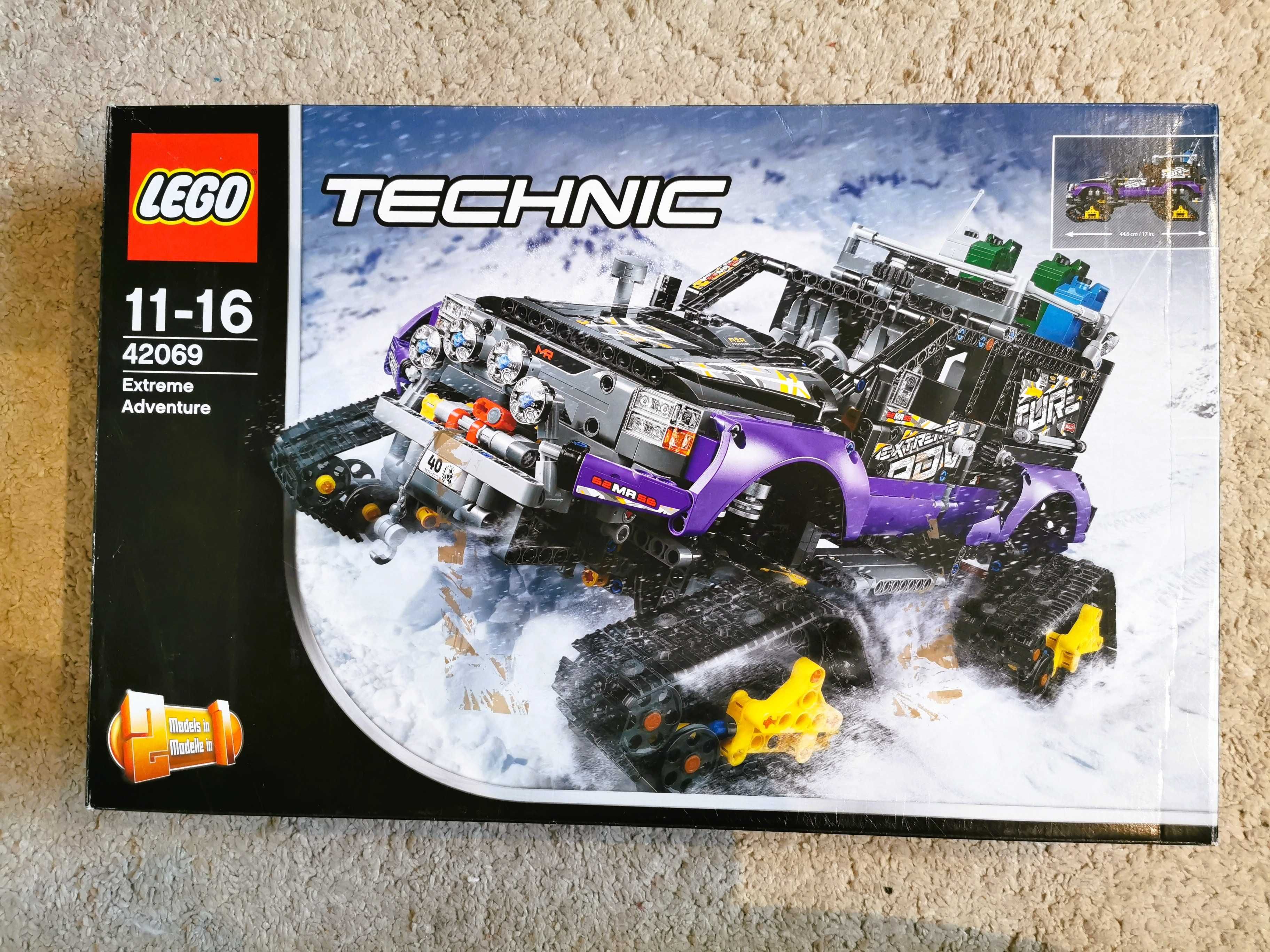 Lego Technic 42069 - Ekstremalna przygoda pojazd gąsienicowy