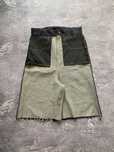 heavy oversized inside out shorts sk8 y2k opium vintage
