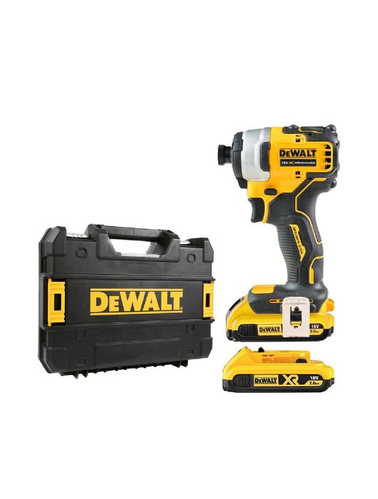 DeWalt 18V XR Brushless Cordless Impact Driver 2 x
2.0Ah