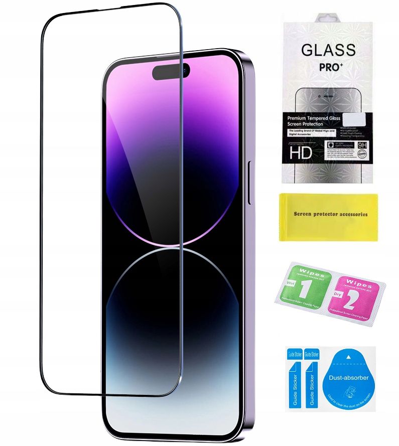 Szkło Hartowane Na Cały Ekran Do Iphone 15 Pro Max