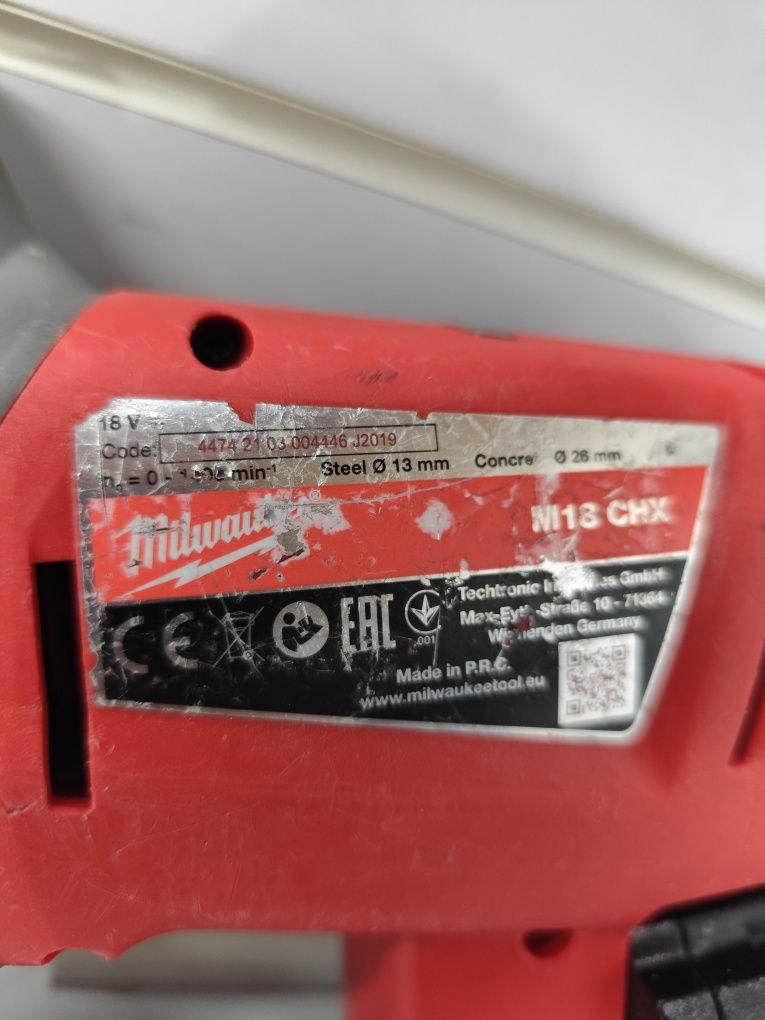 Milwaukee M18CHX/ безщітковий акумуляторний Мілвоке оригінал