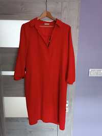 Czerwona sukienka/ tunika