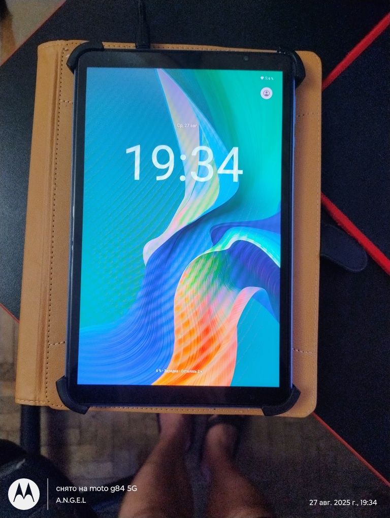 Планшет 10.1" Teclast P25T 4/64Gb 4 ядра Android 12 5000 mAh Блакитний