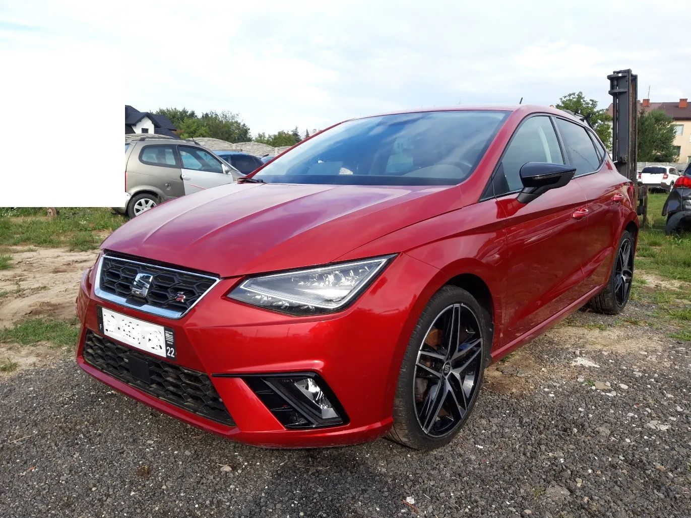 Seat Ibiza ibiza FR alu18'' navi dotyk klimatronic PDC po kolizji