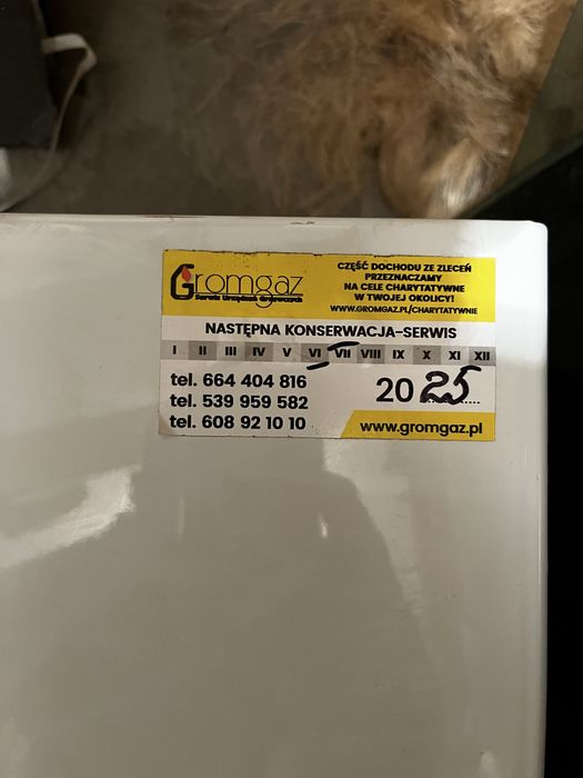 Piecyk gazowy Vaillant po serwisie