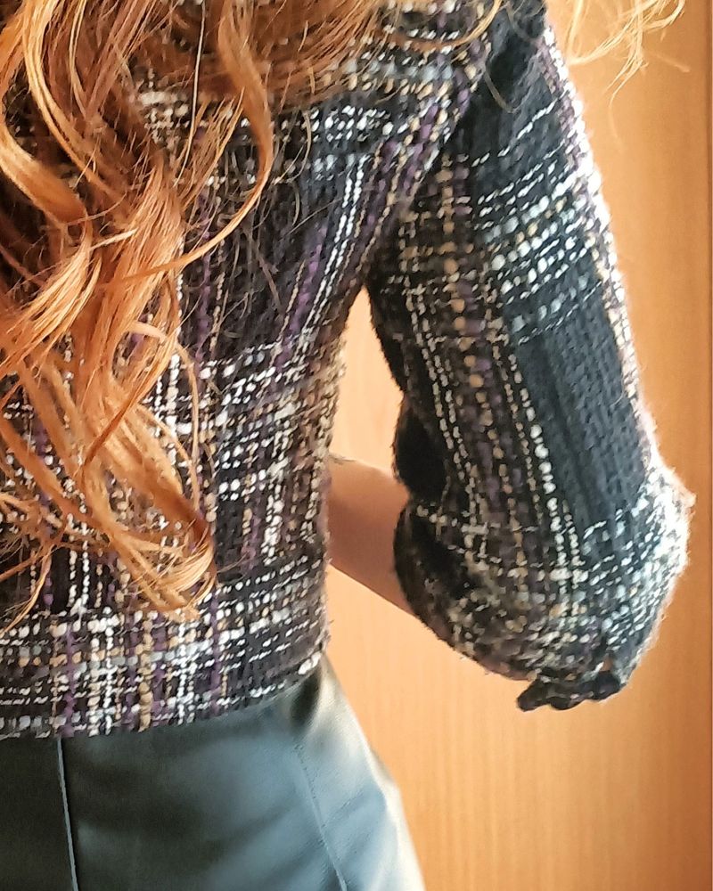 Bolero Bershka manga 3/4