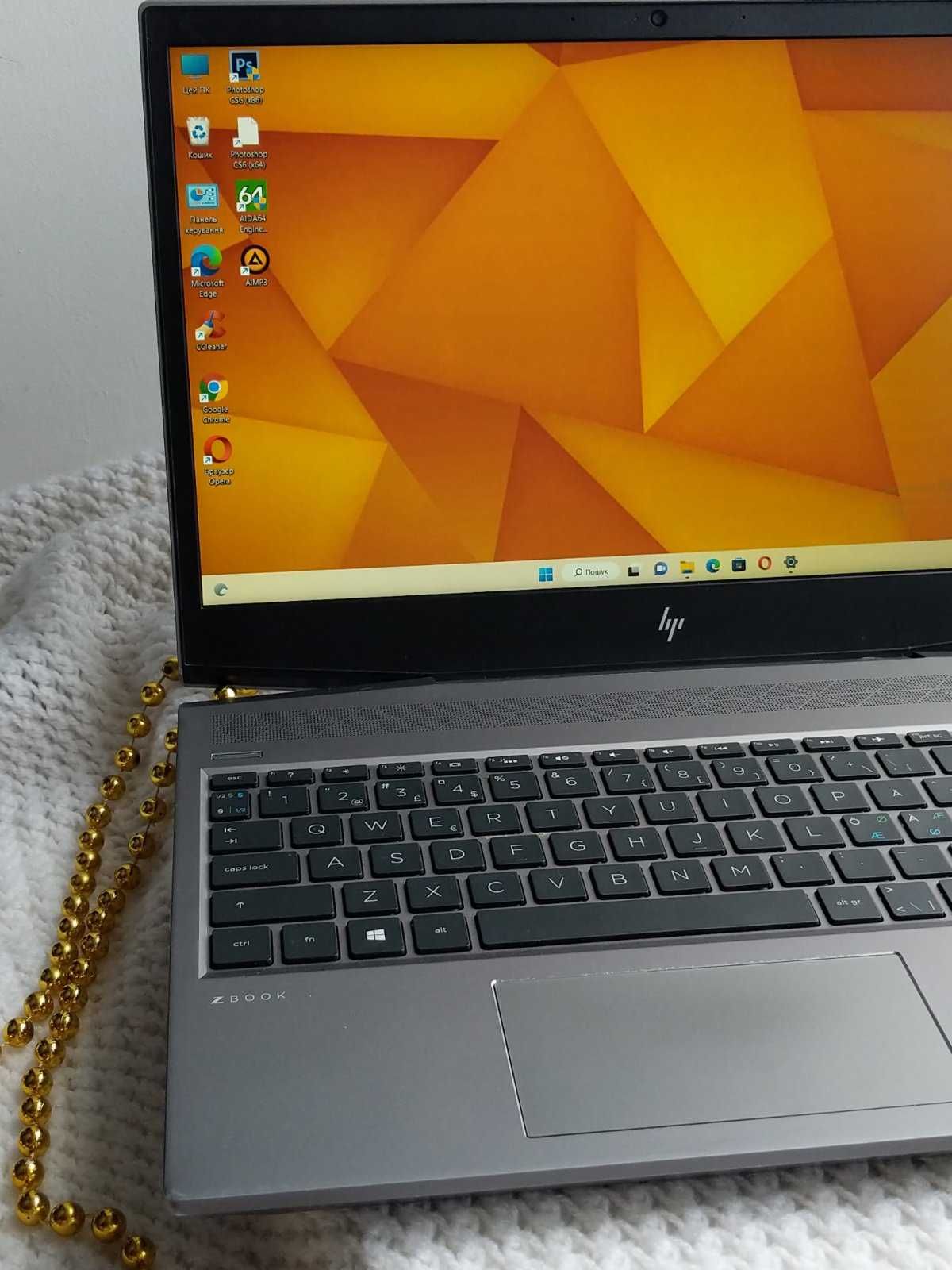 HP Zbook 15v G5 потужний ігровий ноут