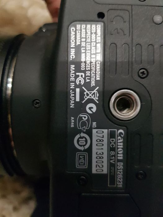 Цифровой фотоаппарат canon 500D с объективом 18/200