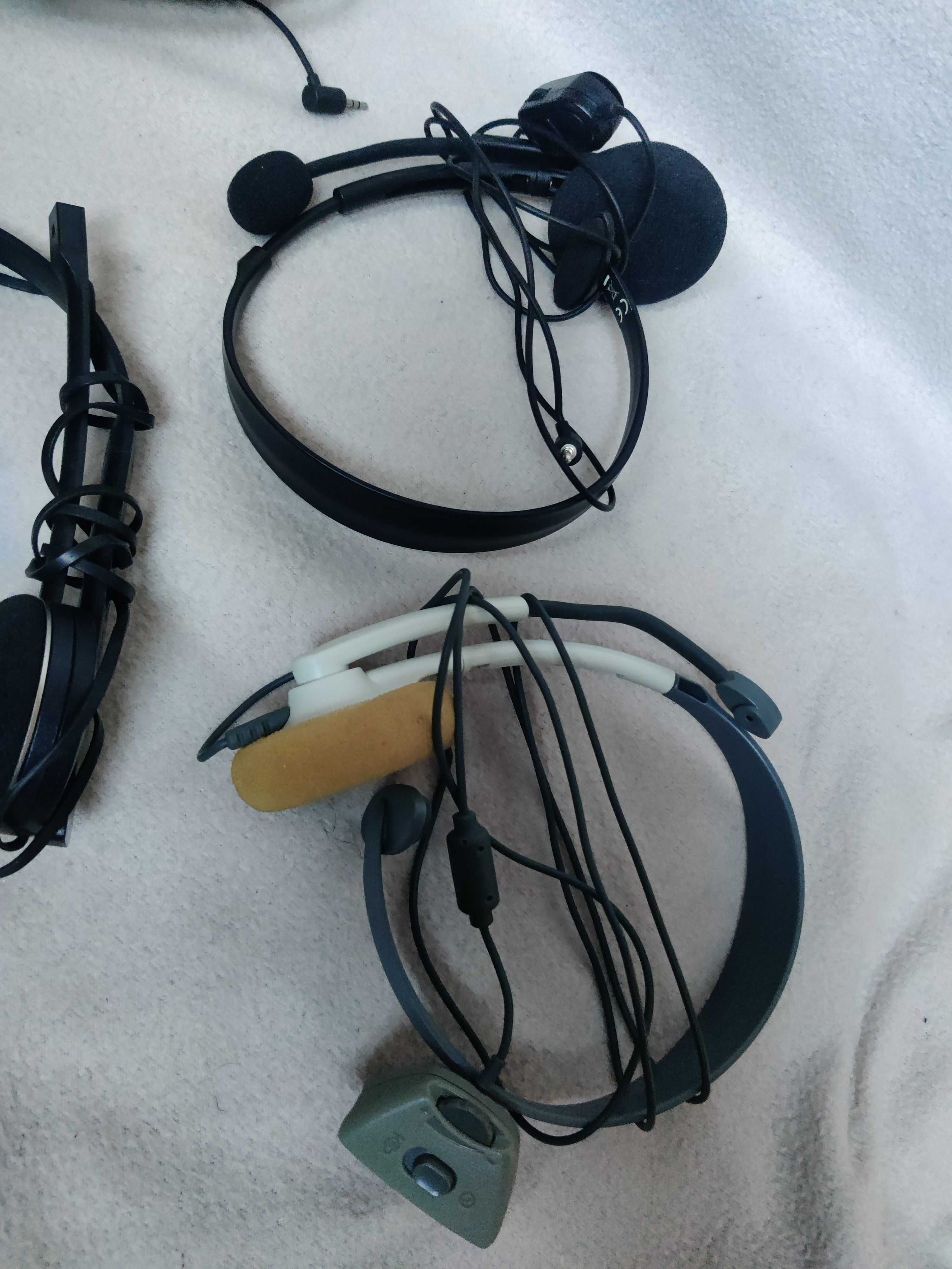 9 słuchawek / słuchawka z mikrofonem i bez  Microsoft Xbox360 headset