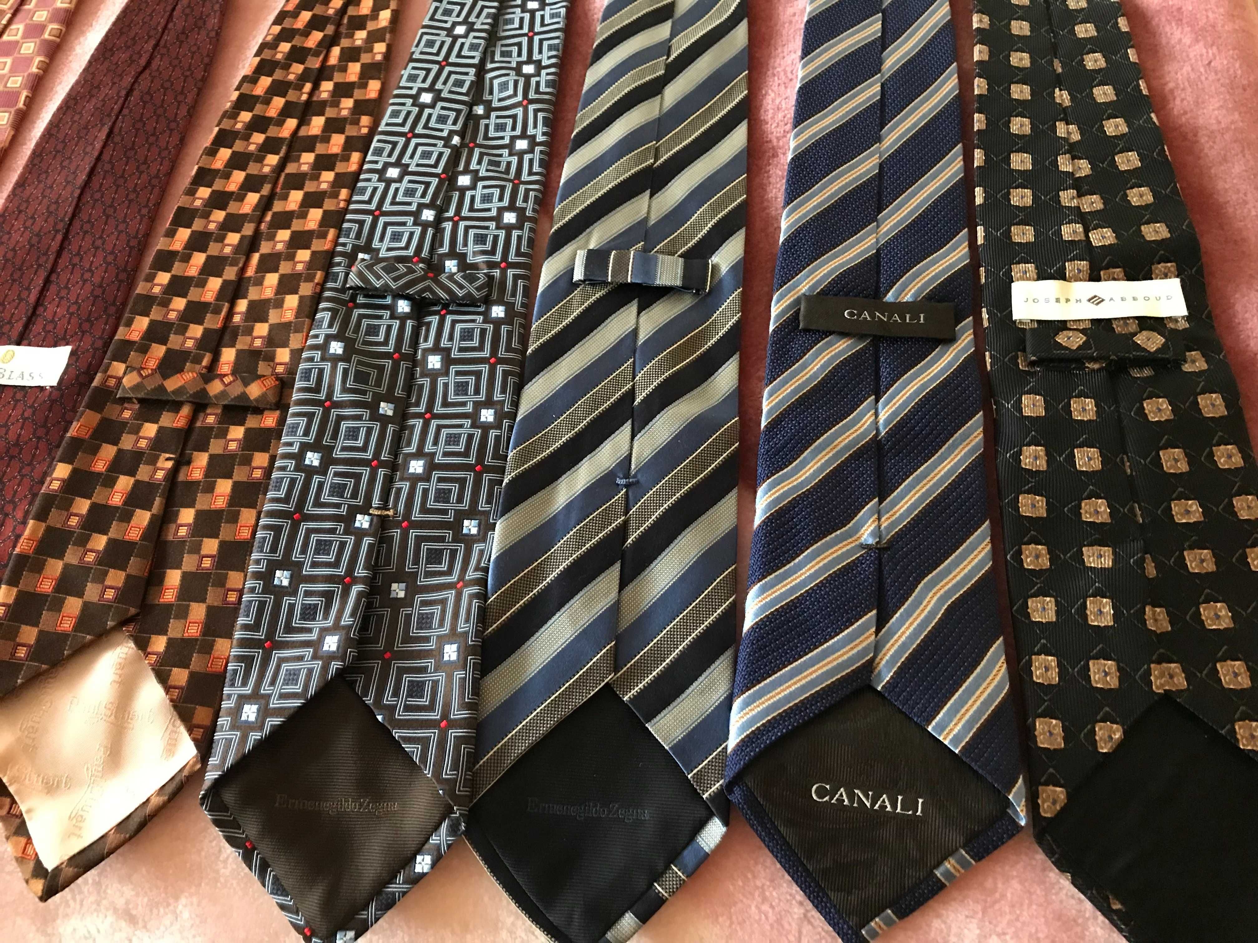 Krawaty jedwabne Charvet Hermes Hugo Boss Calvin Klein Kraków