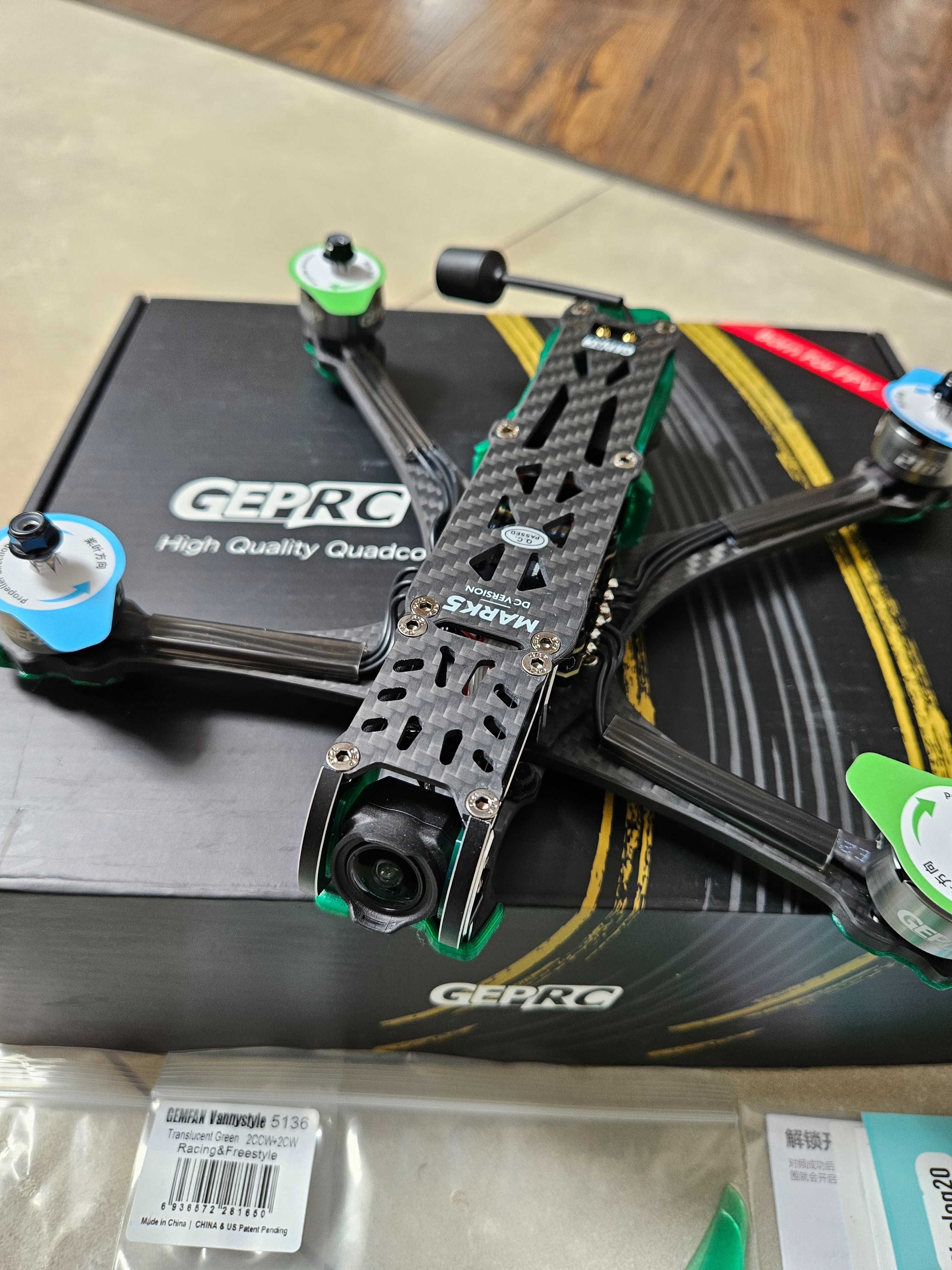 Geprc mark5 dc o3 PNP 6s dron fpv freestyle