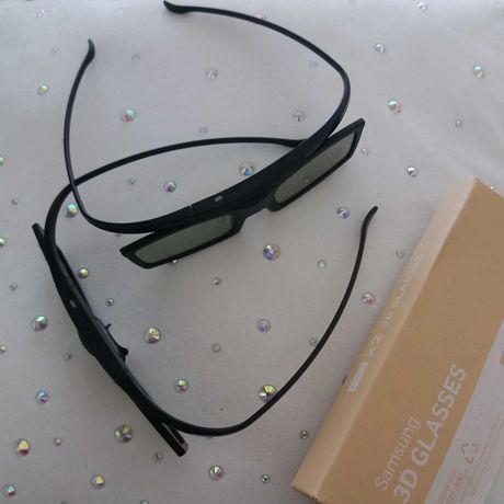 Okulary Samsung 3D Glasses 2 sztuki nowe.