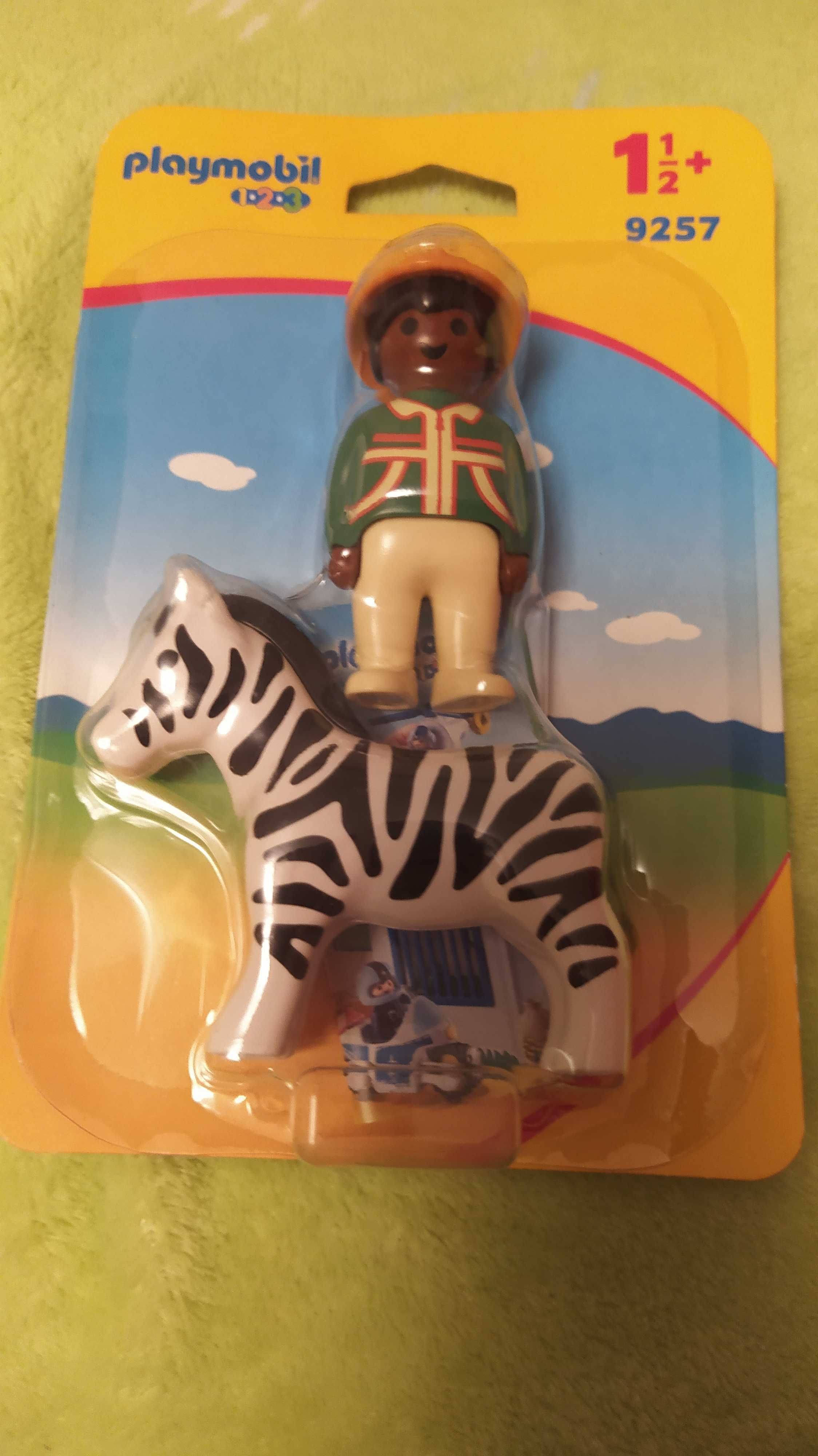 Playmobil | novo| selado | homem e a zebra
