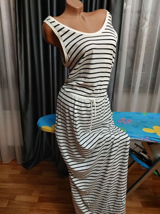 Шикарна натуральна сукня великого розміру батал сарафан плаття платье