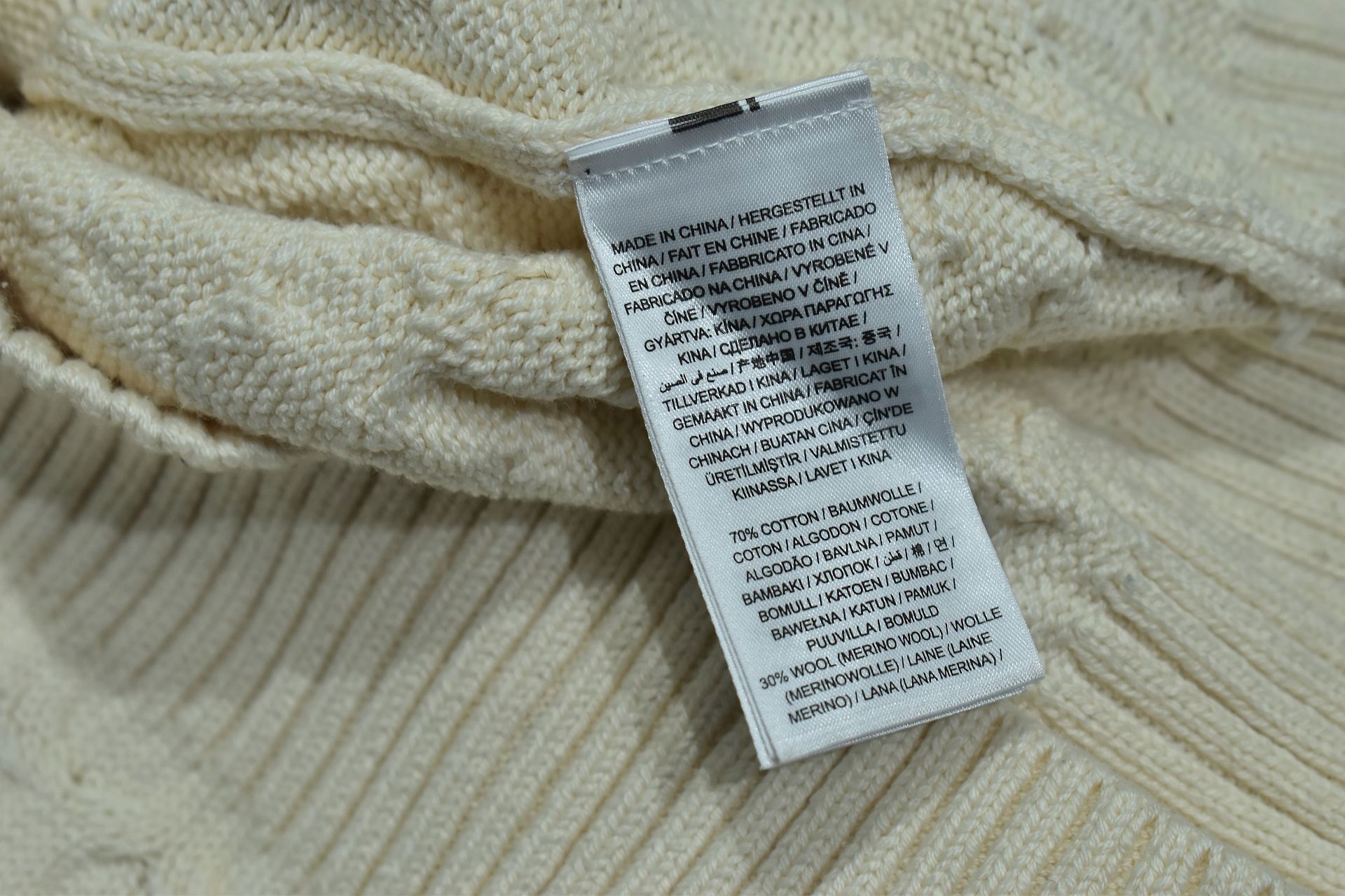 Gant Sweter Damski O Luźnym Kroju Z Domieszką Wełny M
