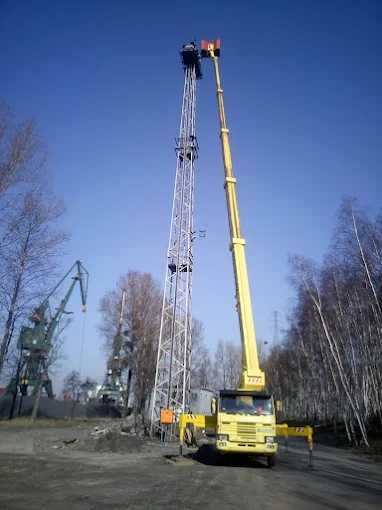 Podnośnik koszowy wynajem 18m 21m 27m 35m 42m 44m Tczew