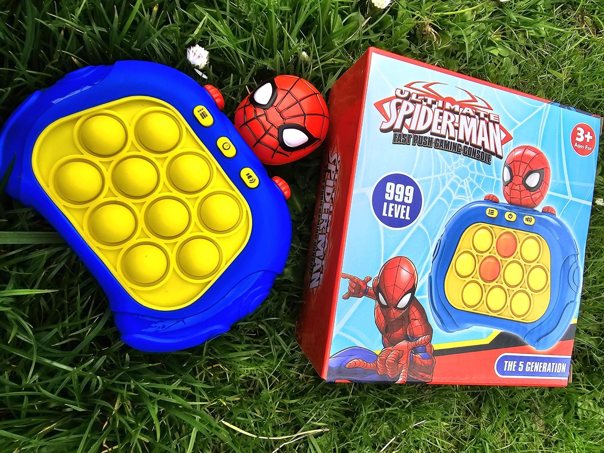 Nowa super gra dla dzieci PopIt Spider-Man - zabawki