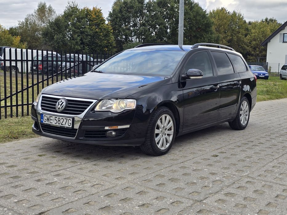 Volkswagen Passat b6 2.0 TDI, automat DSG, kombi, alu, sprawny