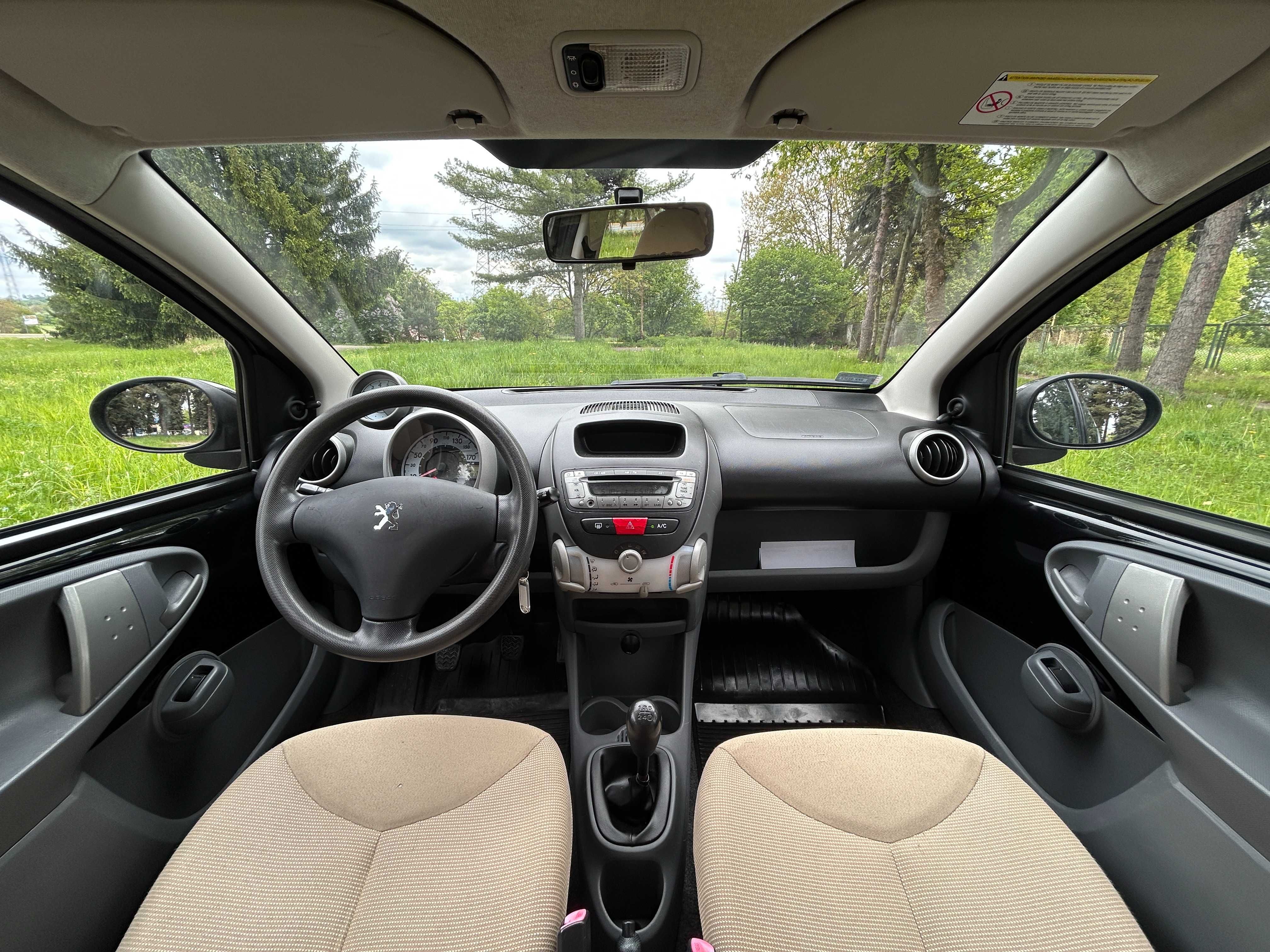 Peugeot 107*5 drzwi*Bezwypadkowy*Klimatyzacja*