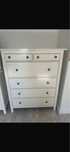 Zestaw IKEA Hemnes 2 komody, krzesło szafka nocna i biurko