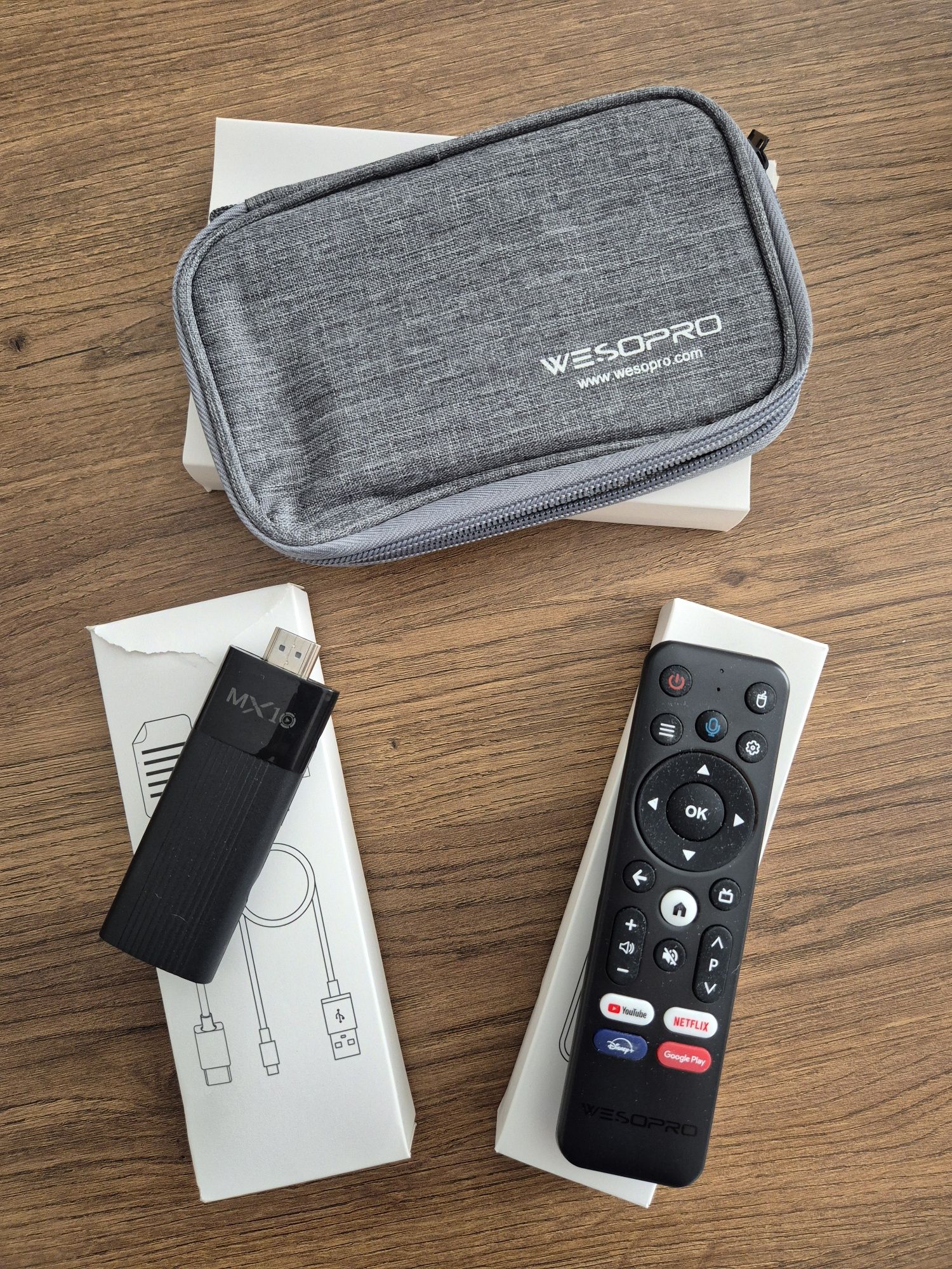 Box Tv WIESOPRO Android Media Player / MX10 F2