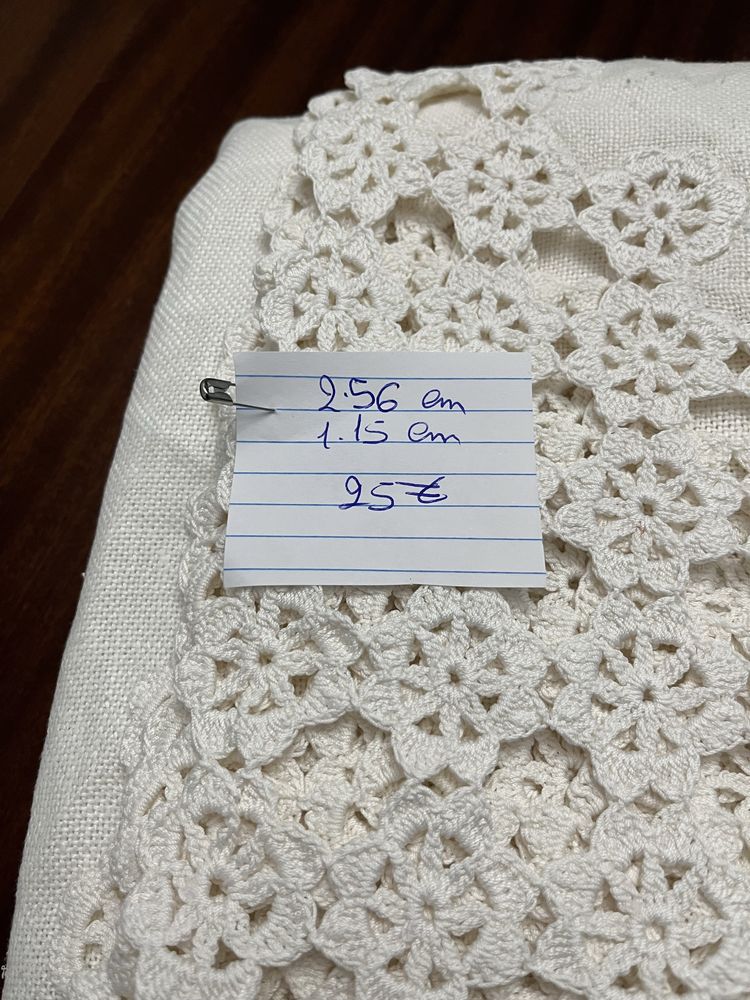 Toalha com renda 2.56cm