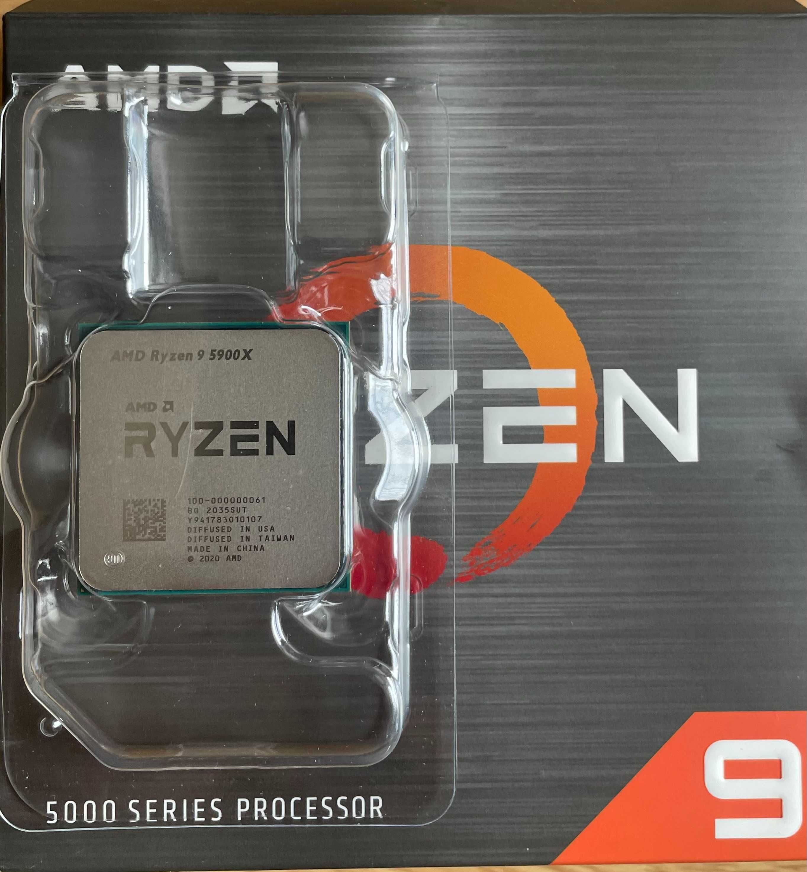 Procesor AMD Ryzen 9 /Zasilacz CORSAIR RM850X 850W/Corsair Hydro blok