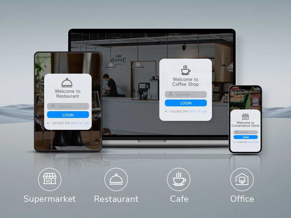 [Novo] Access Point WiFi AC1200 Empresarial