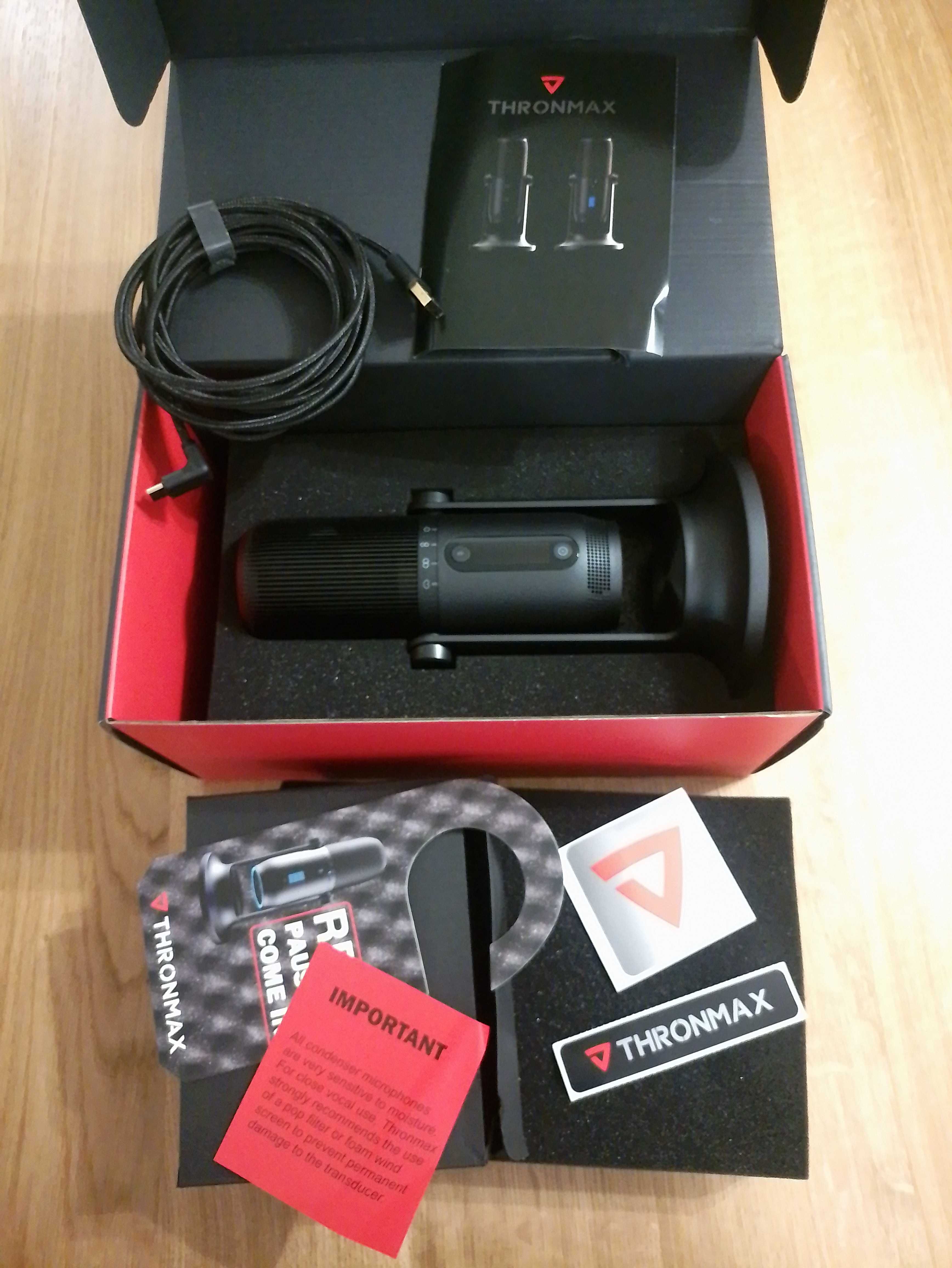 Mikrofon Thronmax MDRILL ONE PRO jak nowy