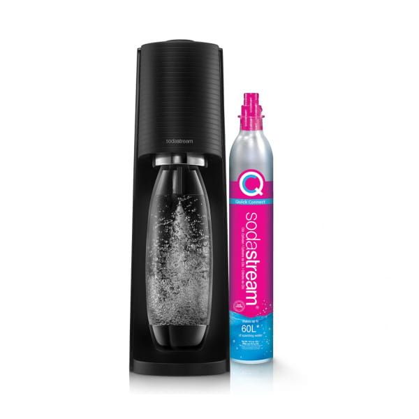 sodastream terra black + 3 butelki mob