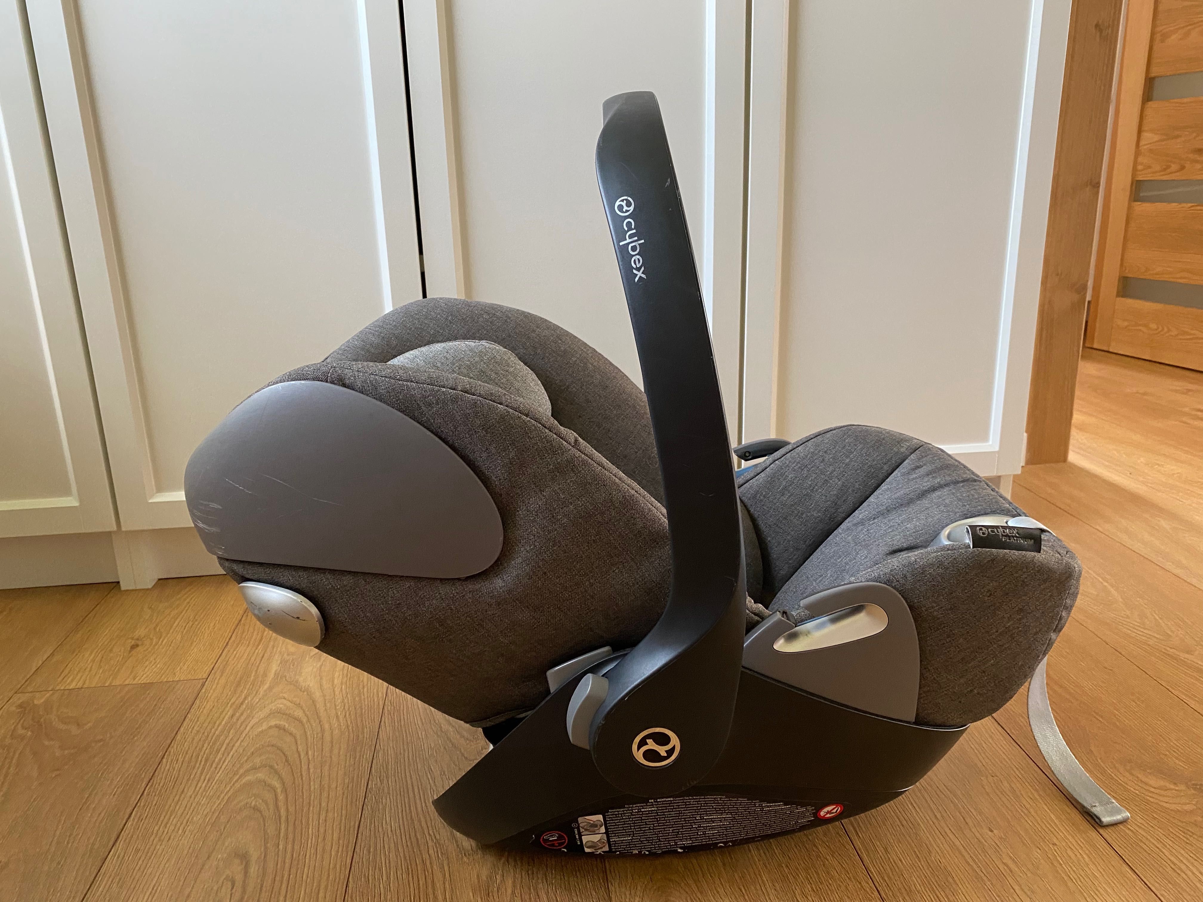 Fotelik samochodowy Cybex Cloud Q PLUS Grey- mid grey