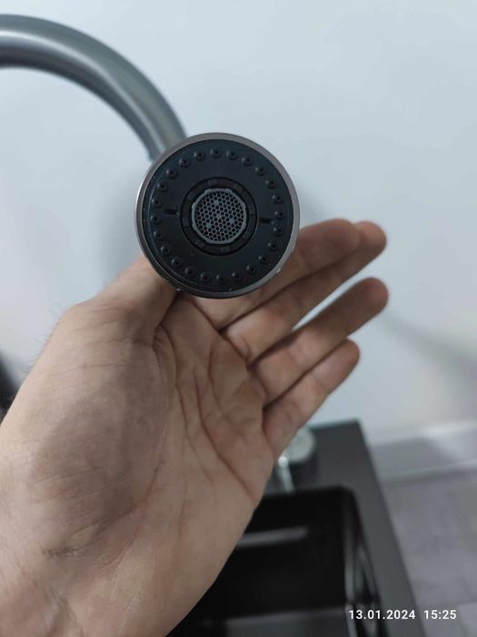 Мийка кухонна багатофункціональна з нержавіючої сталі "Водоспад"