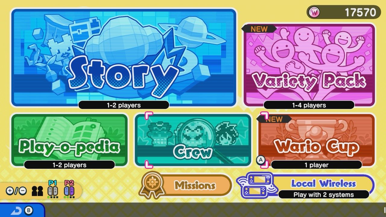 Jogo Nintendo Switch Warioware Negociável