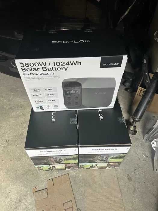 Зарядна станція EcoFlow DELTA 3 EU-Version, 1800 Вт, 1024