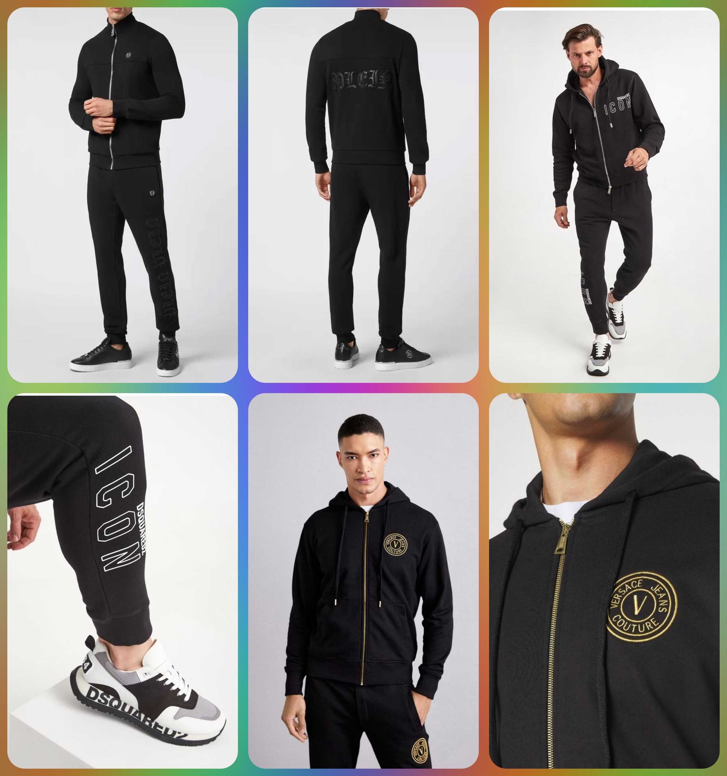 Komplety meskie Versace Icon Super Premium Plein sklep dresy OUTLET