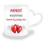 Kubek z nadrukiem , Walentynki, Miłość, Prezent BISER-WAL-001