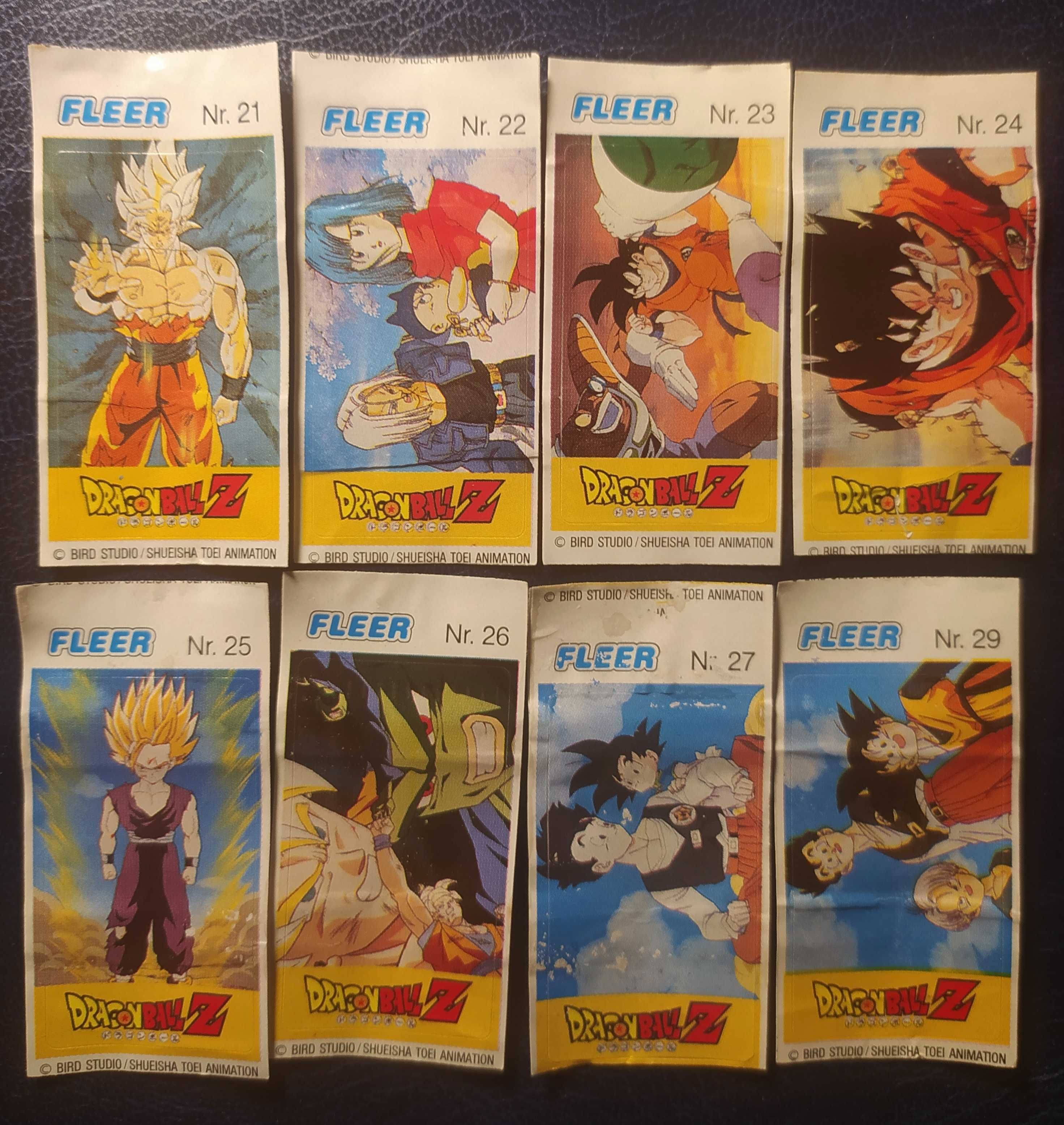 Cromos Dragon Ball Z - Pastilhas