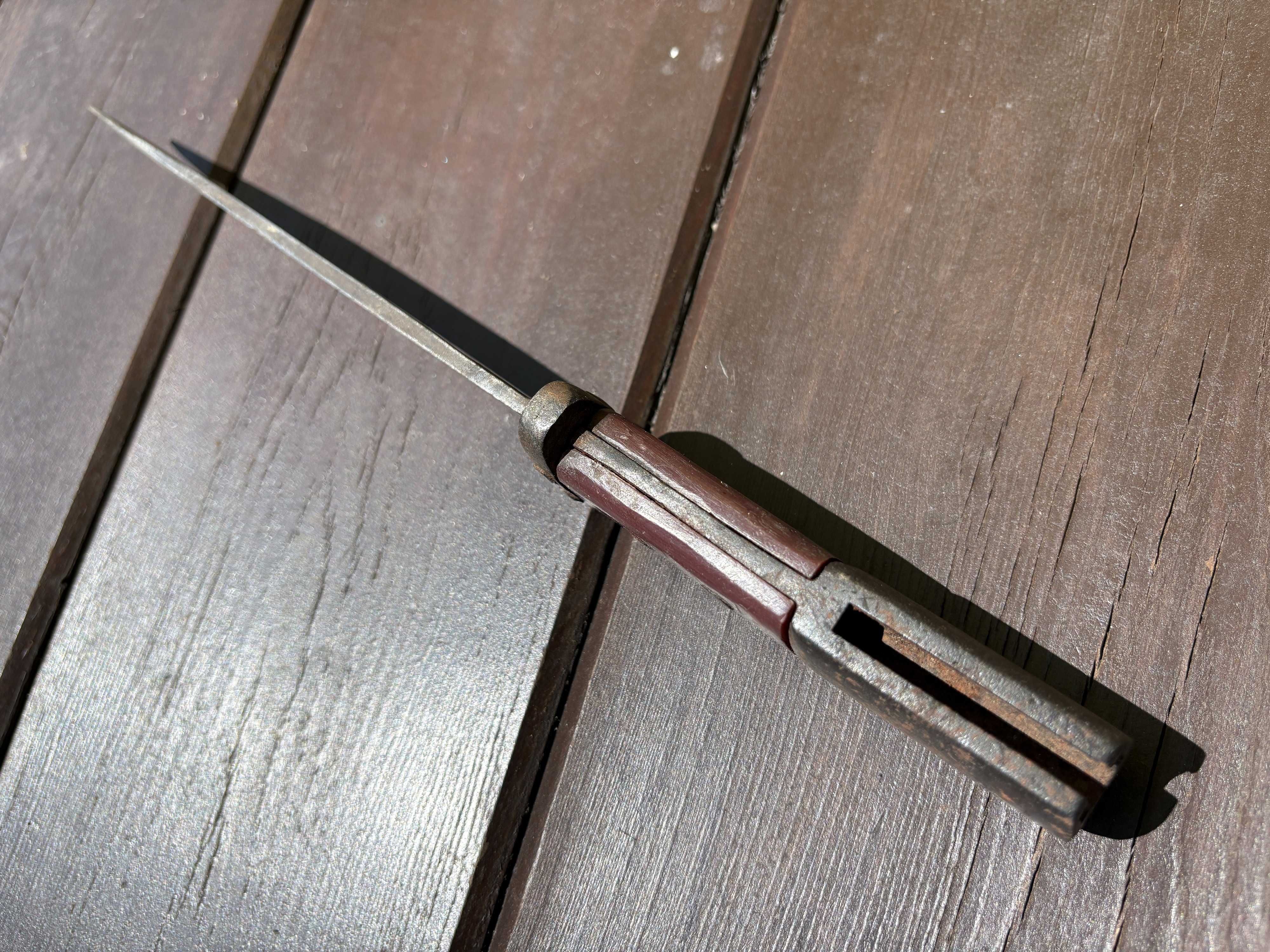 Nóż okopowy Bagnet niemiecki Mauser K98 - Wehrmacht / SS - III Rzesza