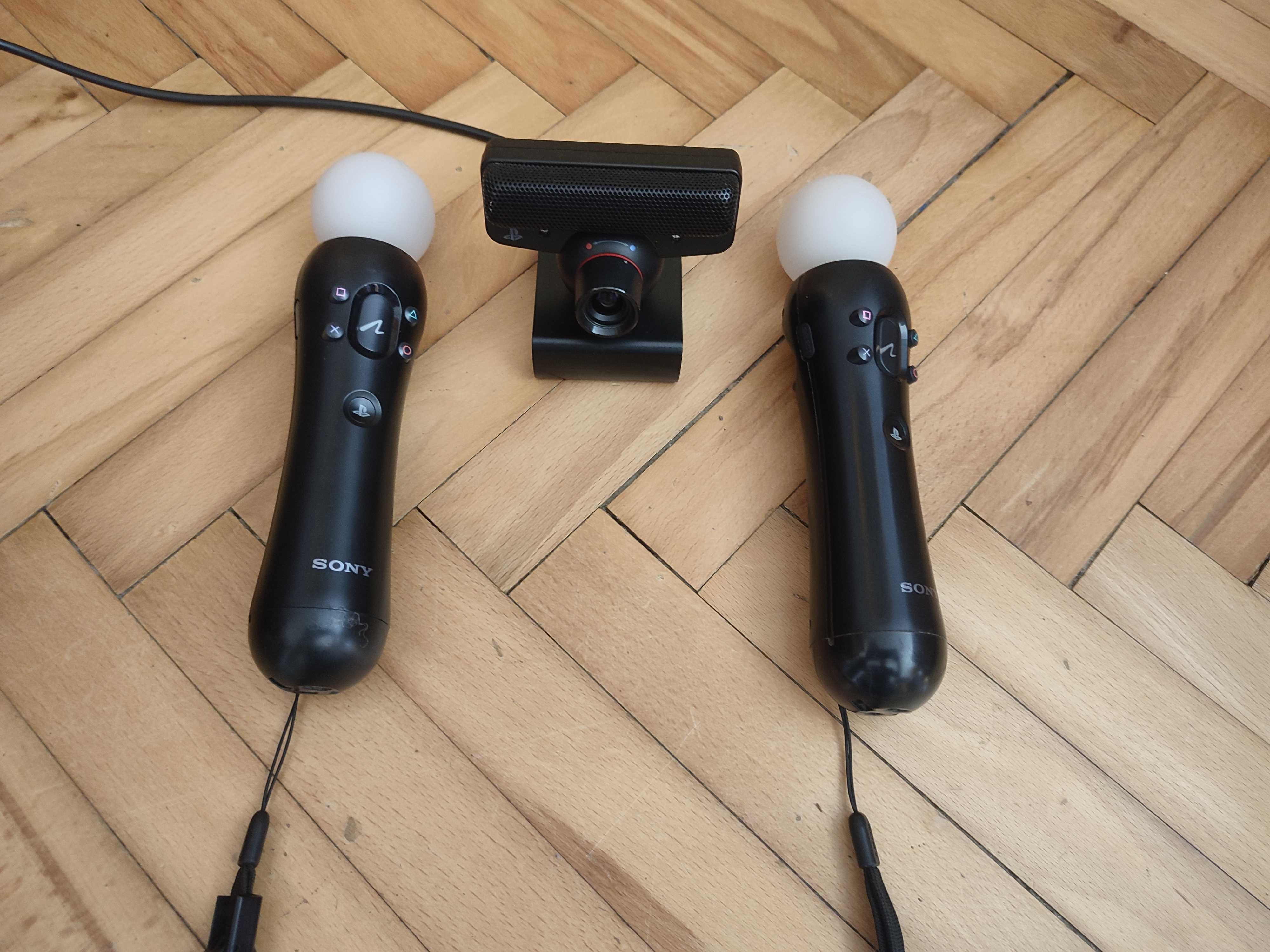 Okazja! 2x Playstation Move, + kamerka super stan!!! playstation 3/4