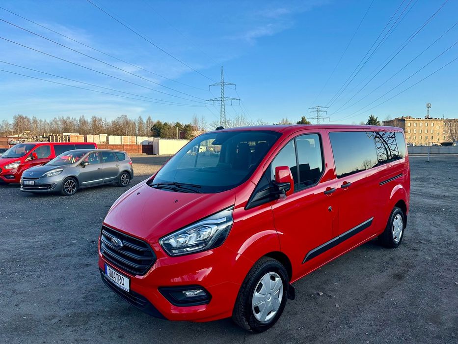 Ford Transit Custom 2.0 TDCi 130Ps L2H1 2xKLIMA Kamera 9-Osobowy