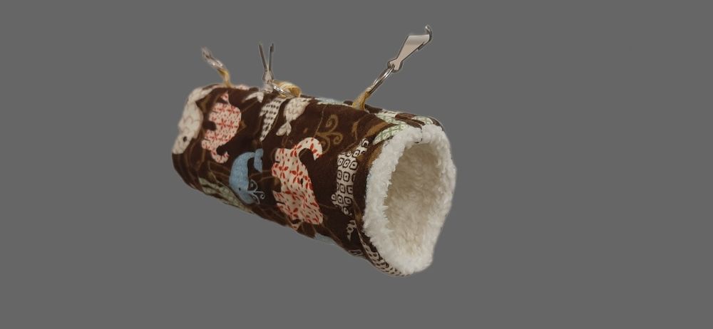 Tuba / hamak / tunel dla gryzoni – miękki, przytulny domek