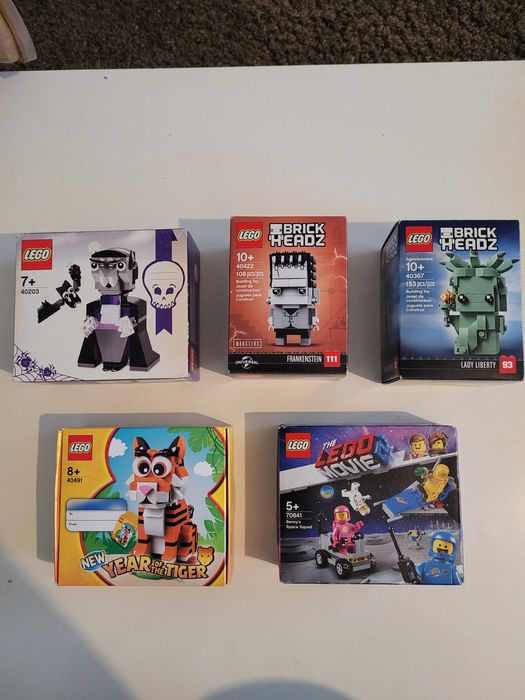 Lego 40422, 70841, 40491 e 40203