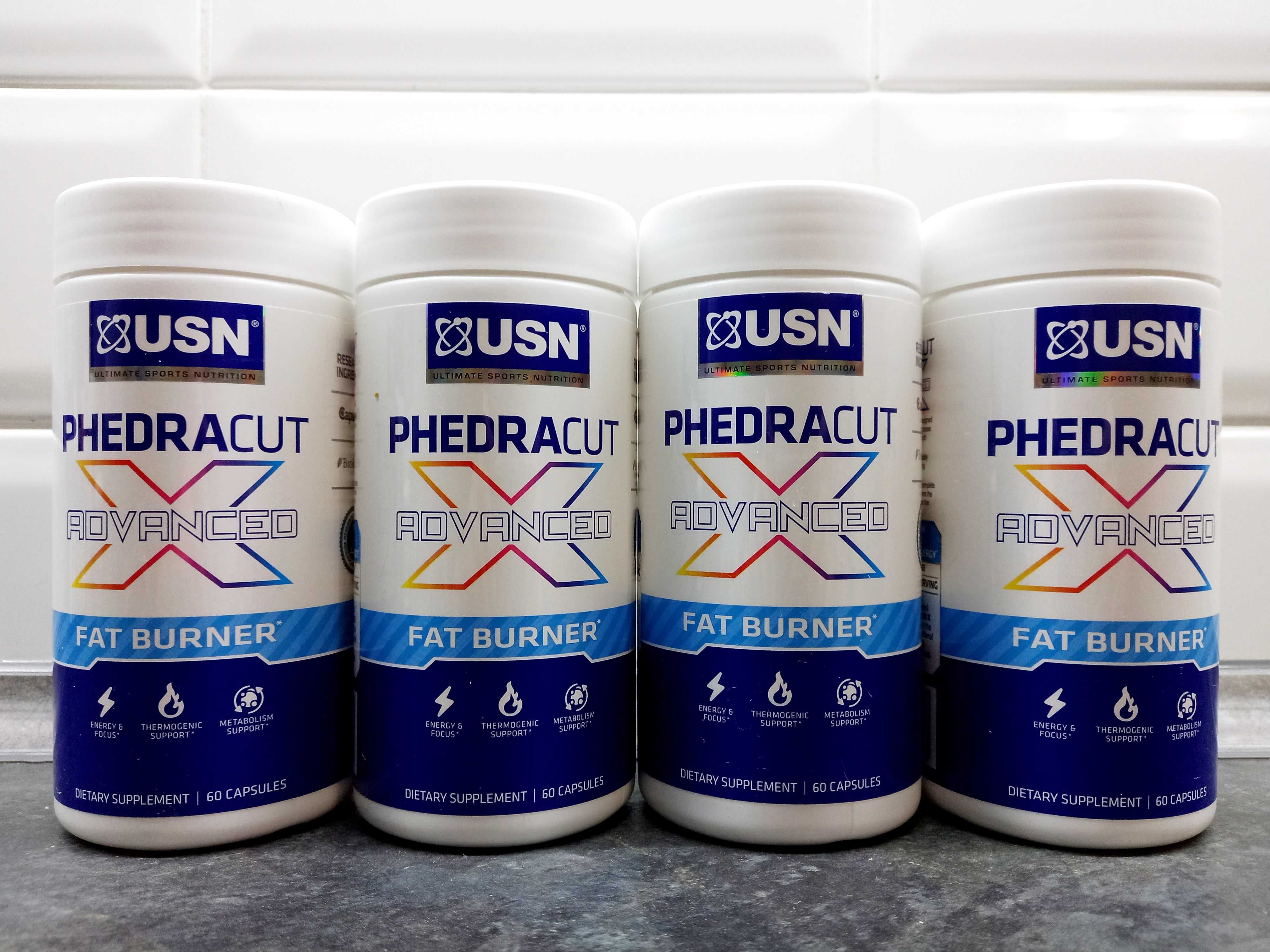 -25% USN, Phedracut Fat Burner (60 капс.), жиросжигатель, жироспалювач