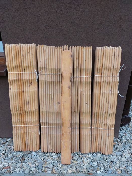 Sztachetki drewniane do płotu